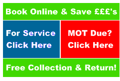 Book Toyota or Lexus Service / MOT